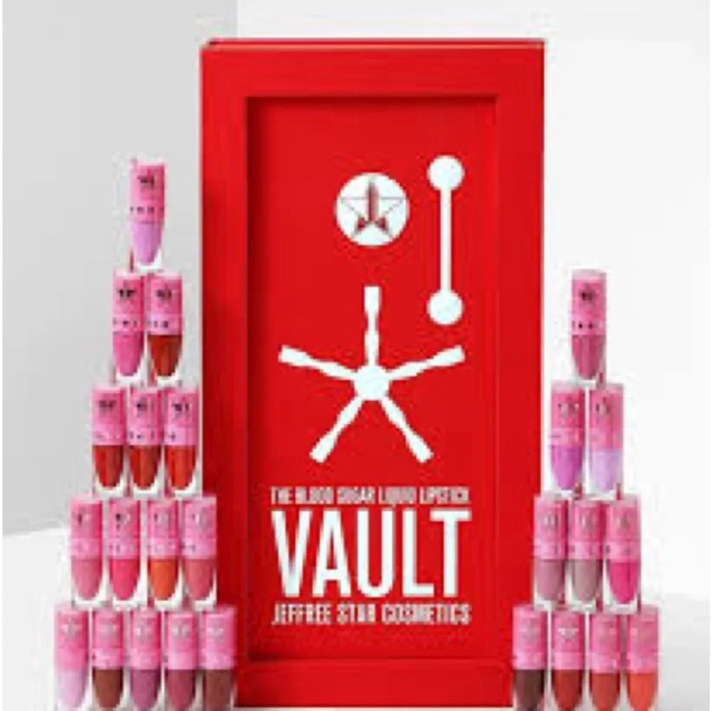 Jeffree Star Cosmetics Blood Sugar Liquid Lipstick Vault MSRP $160 New